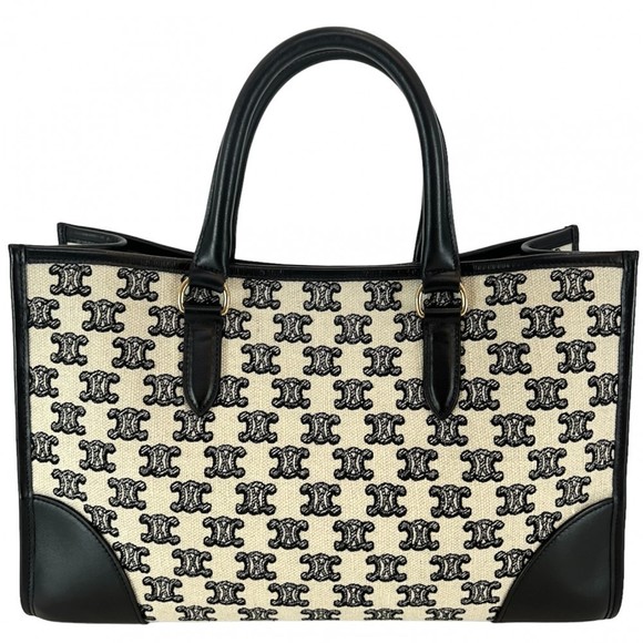 Celine Mini Cover Black Horizontal Ivory Triomphe - Picture 1 of 8